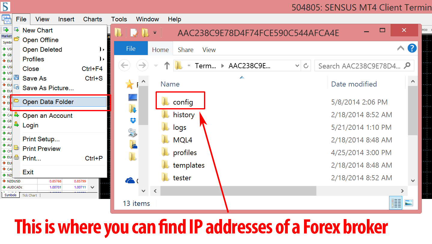 forex broker ip address