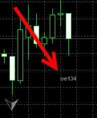 MT4 Expert Advisor prints label with error code on the chart