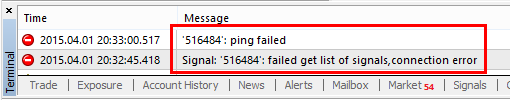 MT4 Journal tab logs connection errors which can help you identify whether your Internet connection is poor or not.