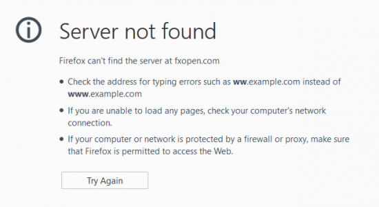Server Not Found message tells us that there might be connection problems