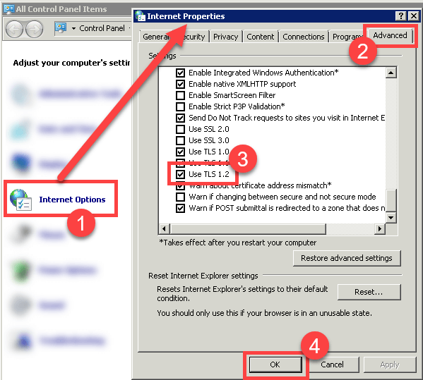 Local Trade Copier connection fix by enabling TLS 1.2 when it cannot connect to verify license