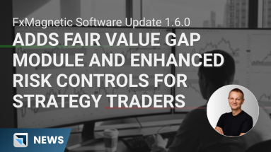 FxMagnetic Software Update 1.6.0 Adds Fair Value Gap Module and Enhanced Risk Controls for Strategy Traders