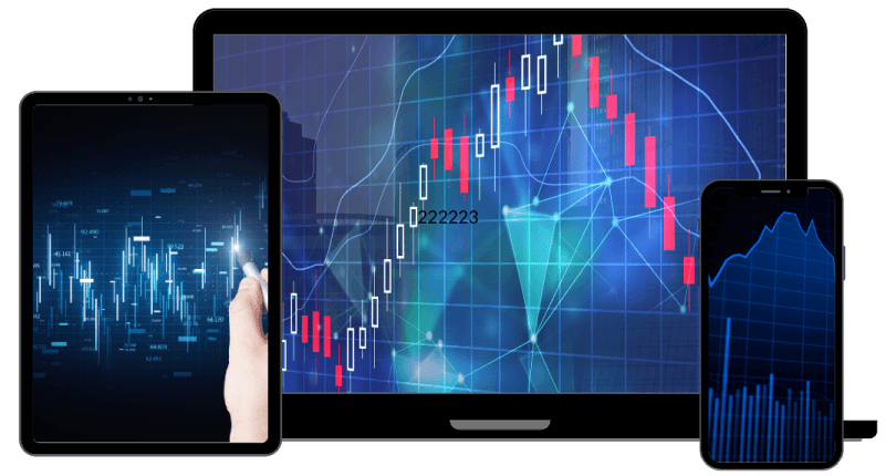 Trader Performance Toolkit on a laptop, tablet and phone