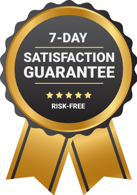 7-day money-back guarantee signed by Rimantas Petrauskas